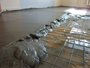 бетонные полы в частном доме технология